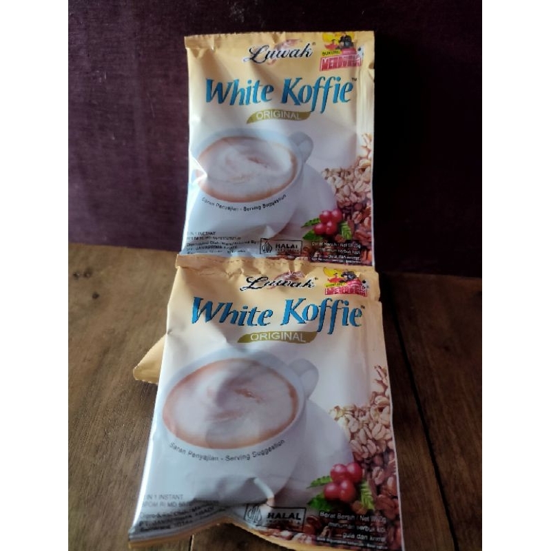 

kopi luwak white coffe renceng 10 pcs
