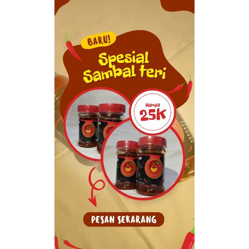 

sambal pedas teri