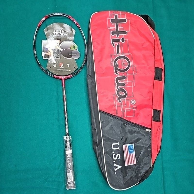 RAKET BADMINTON HIQUA MATRIX / HIQUA BOLLYWOOD USA ORI