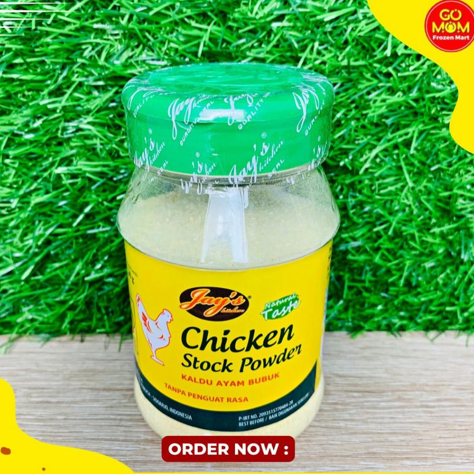 

JAY'S CHICKEN STOCK POWDER NON MSG 150GR