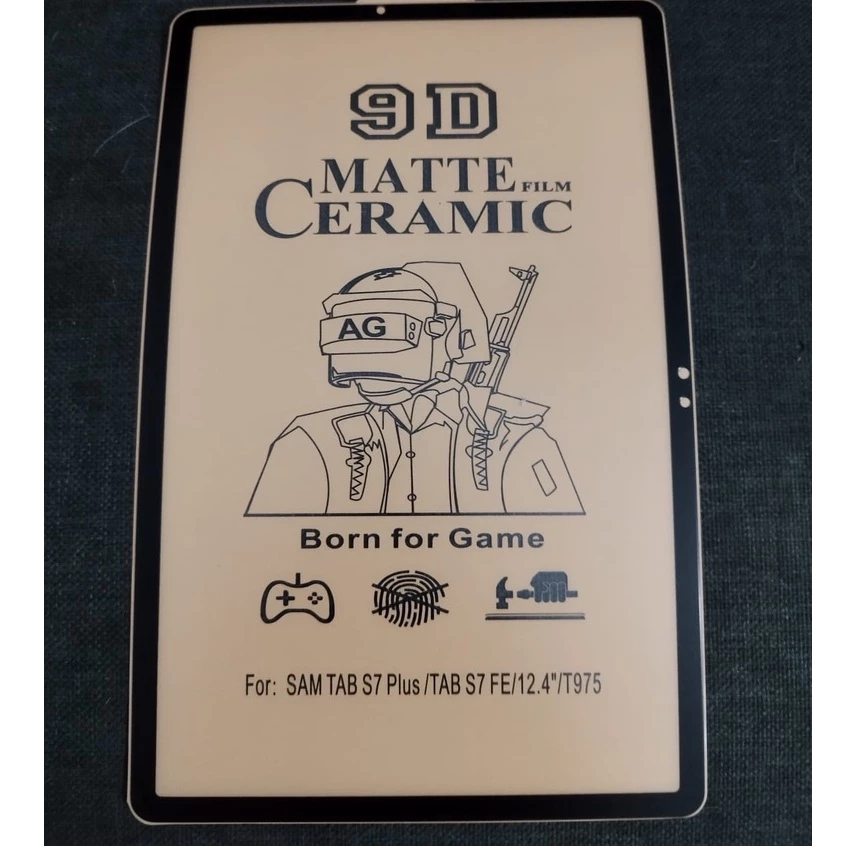 Tempered Glass Samsung Tab S8 Ultra Ceramic Matte Tempered Glass Samsung Tab S8 Ultra