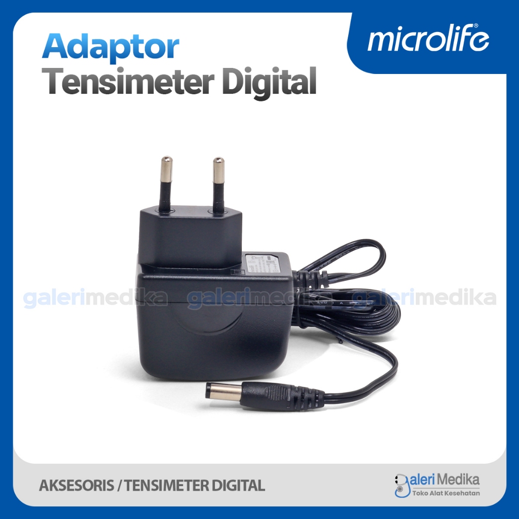 Adaptor Tensimeter Microlife / Sparepart Adaptor Tensimeter Digital Microlife