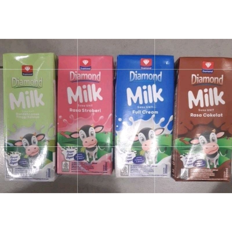 

DIAMOND UHT KEMASAN 200ML