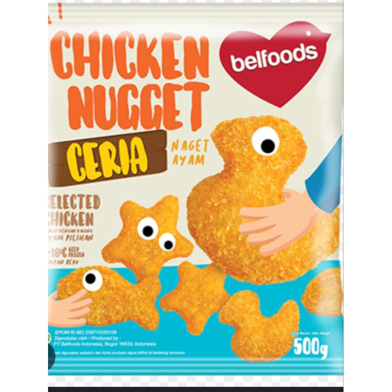 

Belfood nugget ceria 170 Bogor Frozen