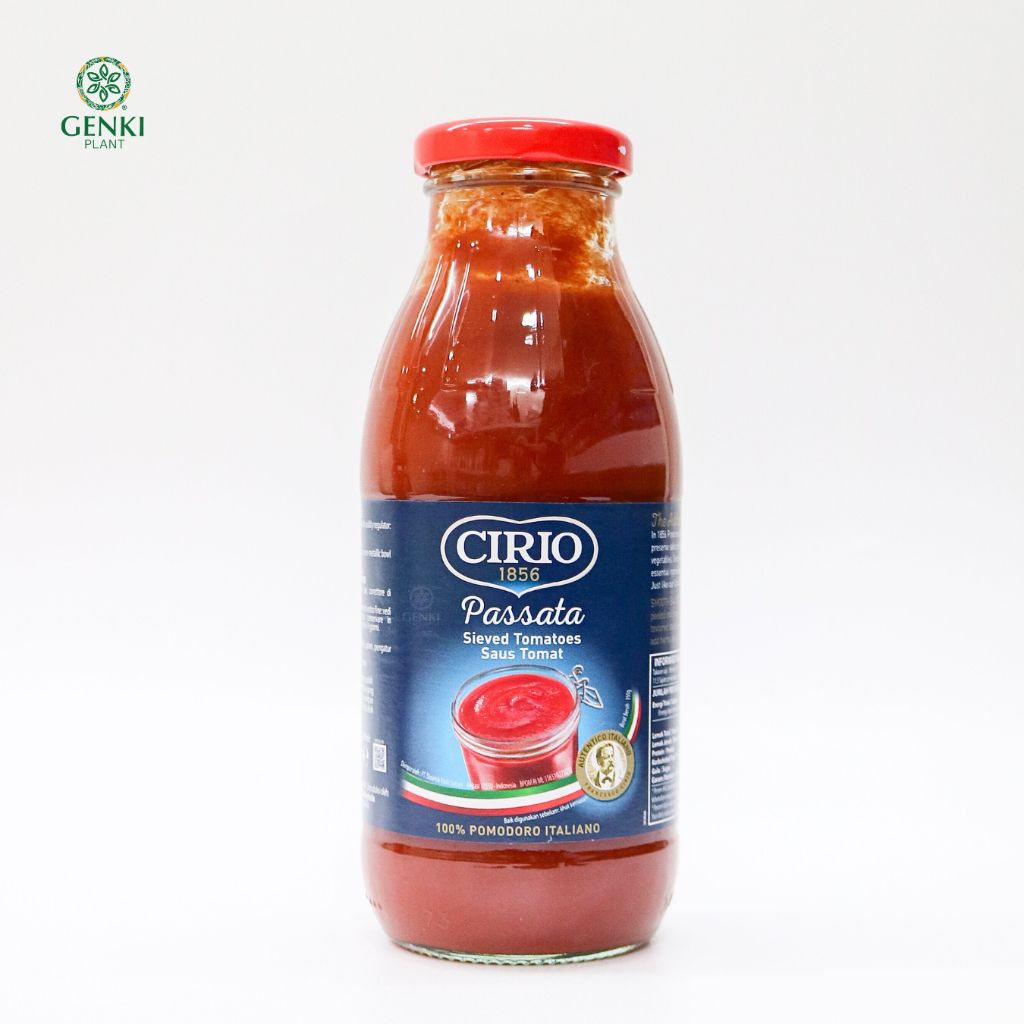 

Cirio Passata Sleved Tomatoes / Saus Tomat - 350 g