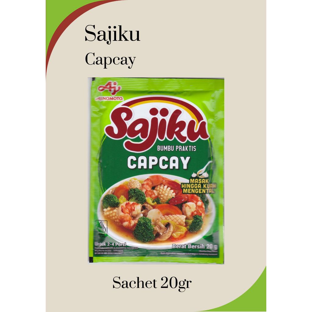 

Sajiku Bumbu Capcay 20Gr