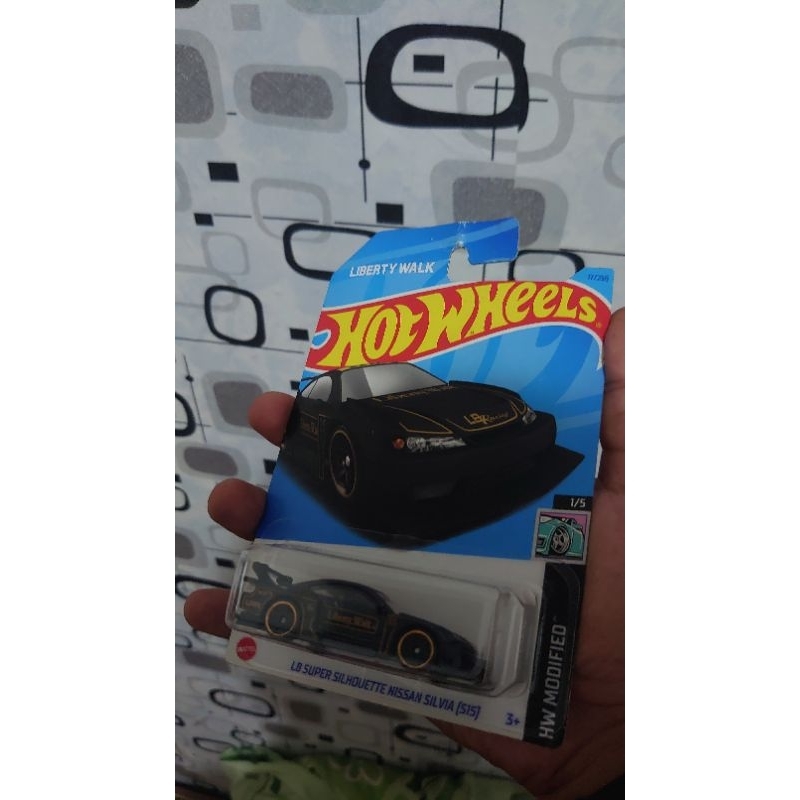 hotwheels nissan Silvia  S15 LBWK BLACK