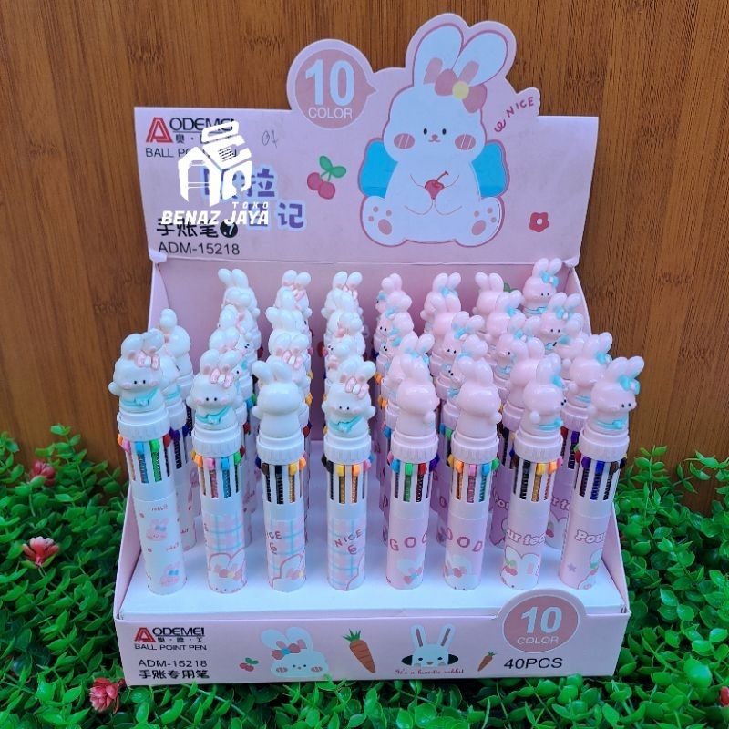 

PULPEN KARAKTER KELINCI 10 WARNA TINTA