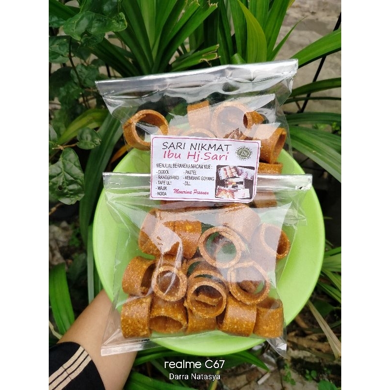 

Noga kacang & jahe berat bersih 200gr