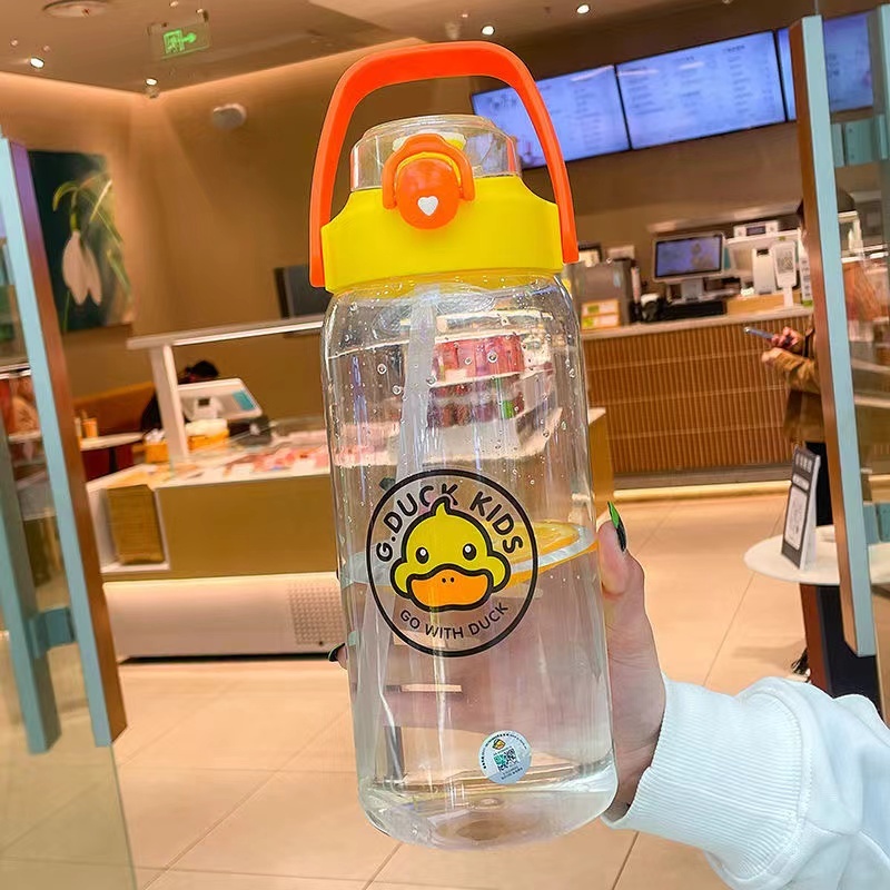 Botol Minum DUCK GDUCK BEBEK JUMBO 2 LITER Lucu Motif Karakter Imut