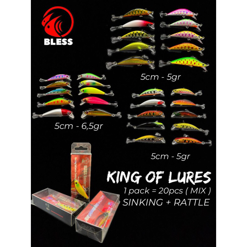Umpan | Lure BLESS SAVIORS KING OF LURES (Eceran) | Sinking
