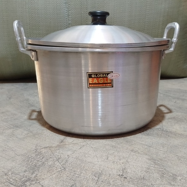 Panci Global Eagle 24cm / Panci rebus air 24 cm Global Eagle serbaguna