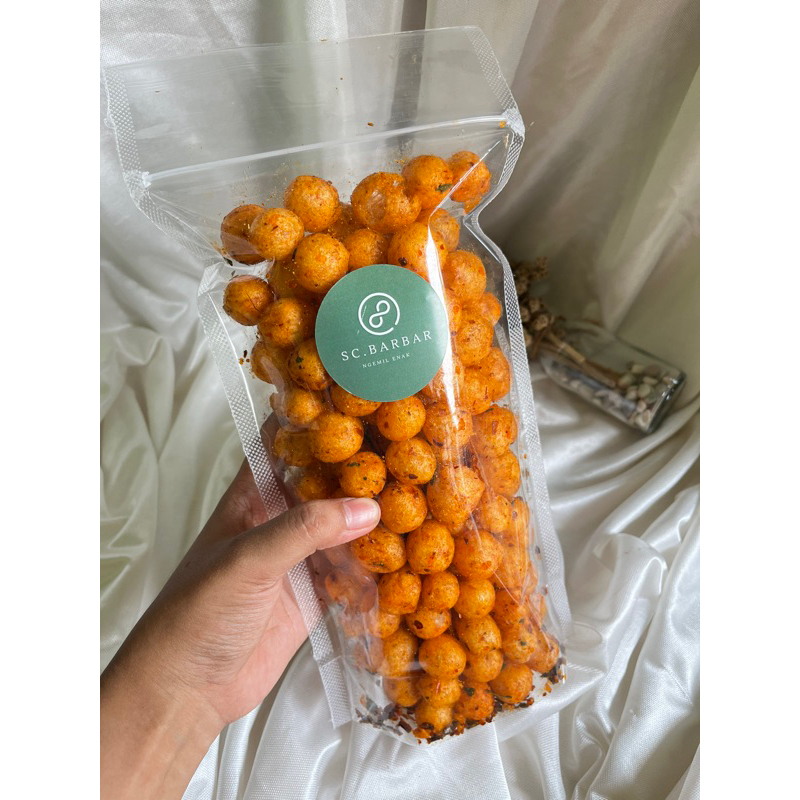 

Cimol kering daun jeruk pedes premium