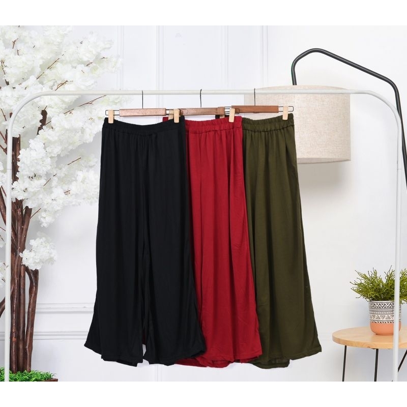 KULOT JUMBO XXXXL MUAT BB 100KG KULOT WANITA - PF/ KULOT POLOS PANJANG WANITA / KULOT RUMAH