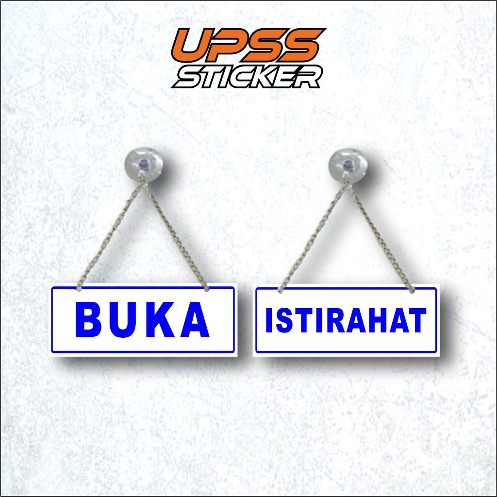 

Akrilik Plat Papan Buka istirahat gantung Elegan