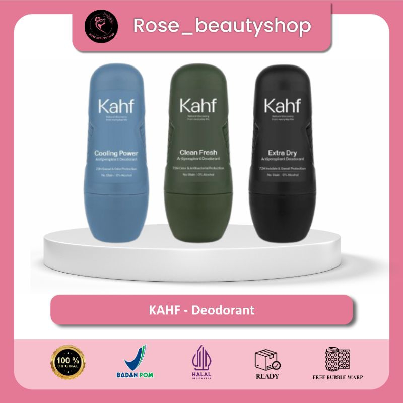 KAHF Soothing Antiperspirant Deodorant - Deodorant Pria  - Deodorant Kahf