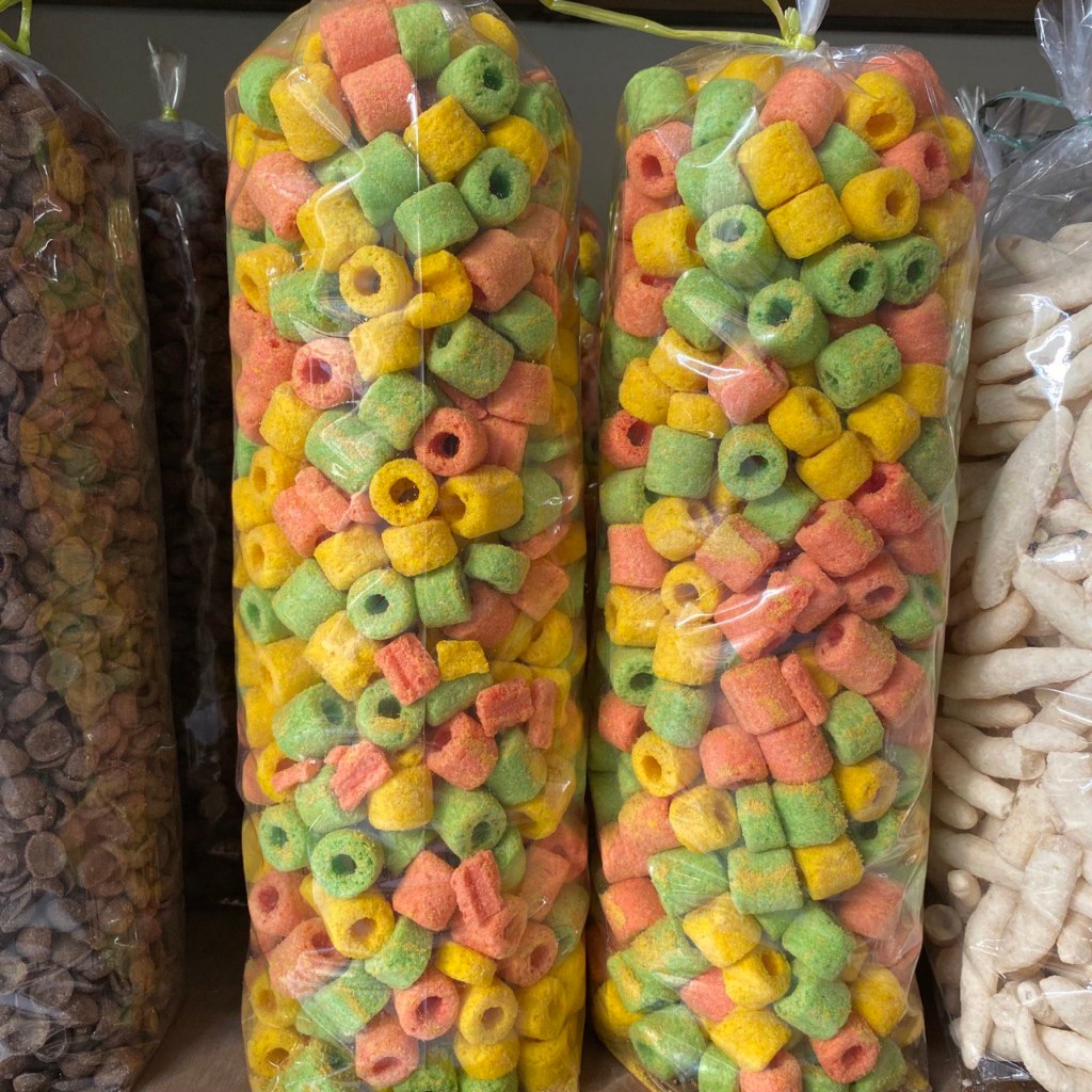 

1 Ball Ramelo Stick Mambo Rasa Buah Renyah Gurih dan Enak Isi 500gr