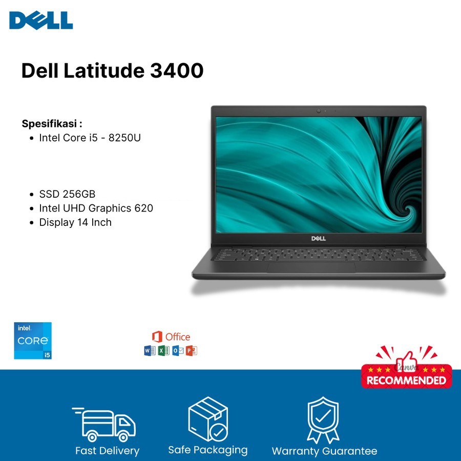 Dell Latitude 3400 I5 SSD 256GB