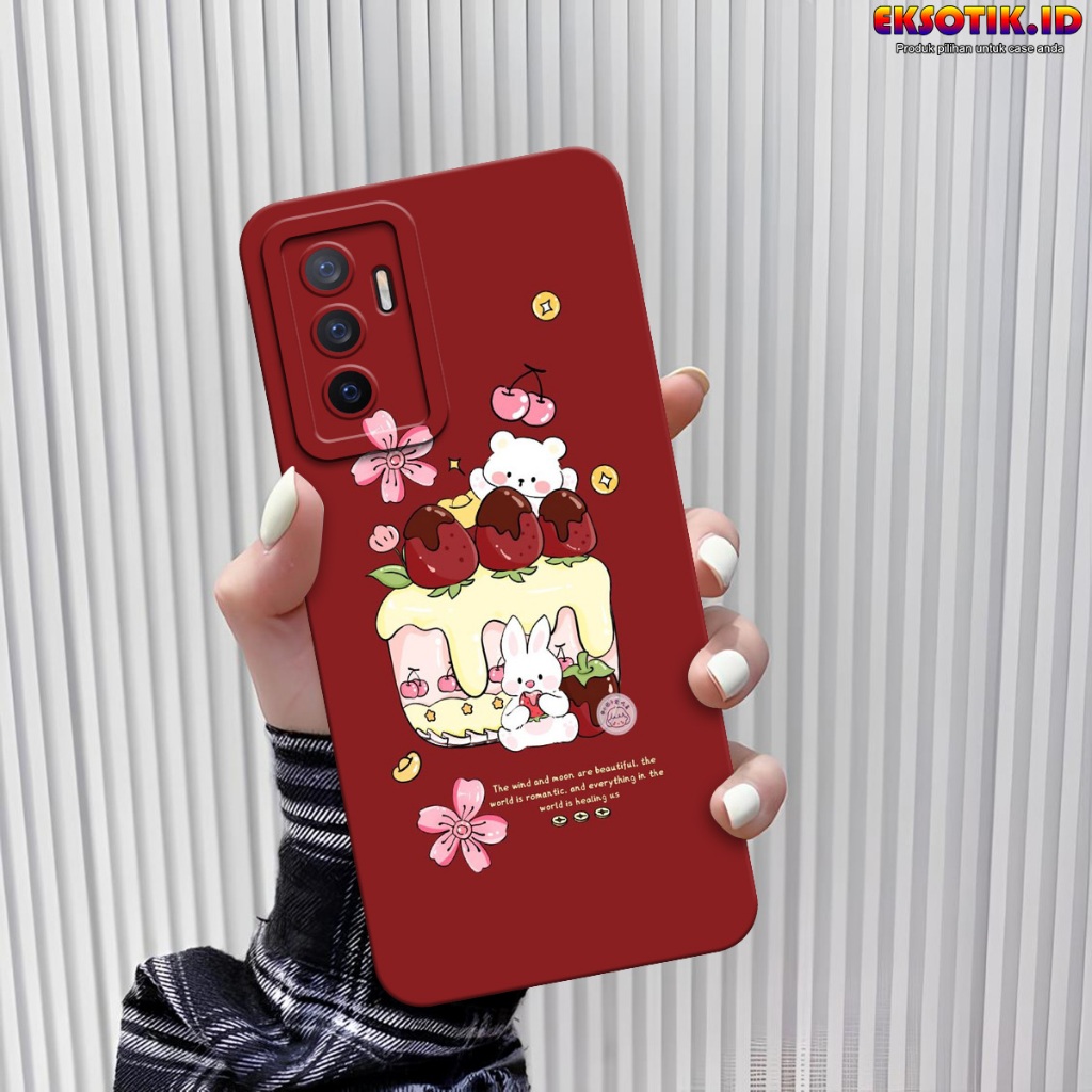 Case Vivo V23E - Casing Vivo V23E  - Fashion Case Terbaru - Silikon Vivo V23E  - Motif Keren Dan Luc