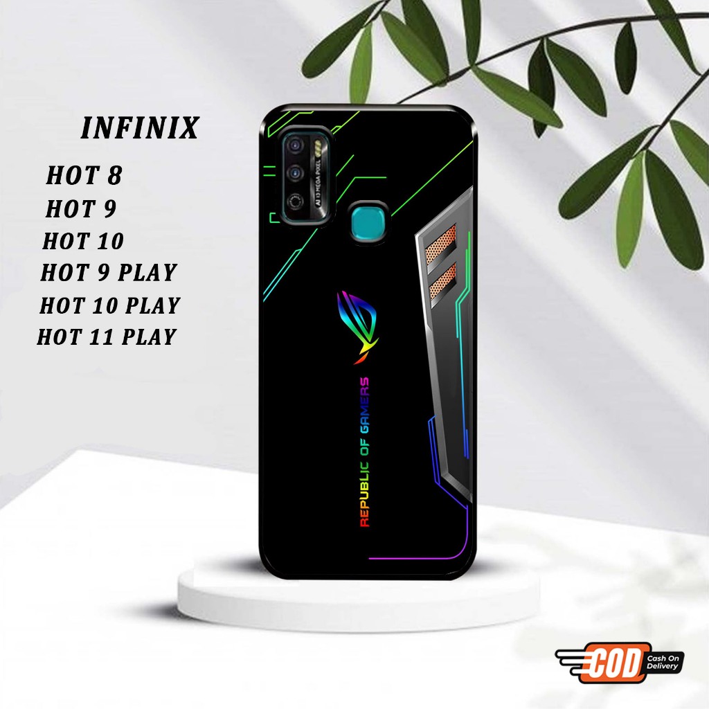 CASE GLOSSY INFINIX HOT 8 / HOT 9 / HOT 10 / HOT 9 PLAY / HOT 10 PLAY / HOT 11 PLAY dan ALL TYPE SMA