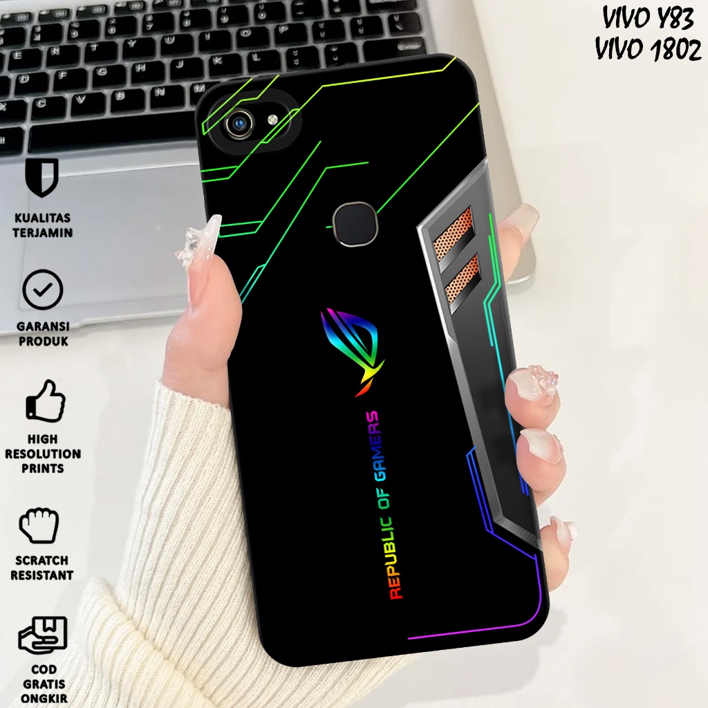 CASE VIVO Y83 - Casing Vivo Y83 Motif ROG - Case Hp Y83 - Casing Hp Y83 - Softcase Hp Vivo Y83 - Sil