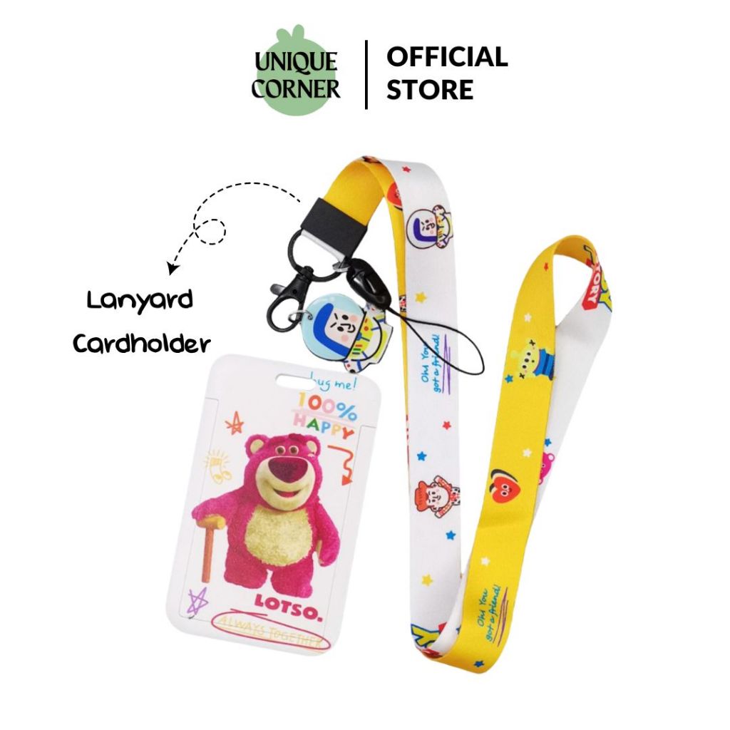 

UQ Tali Gantungan HP / ID Card Holder Lanyard Anime STY7037