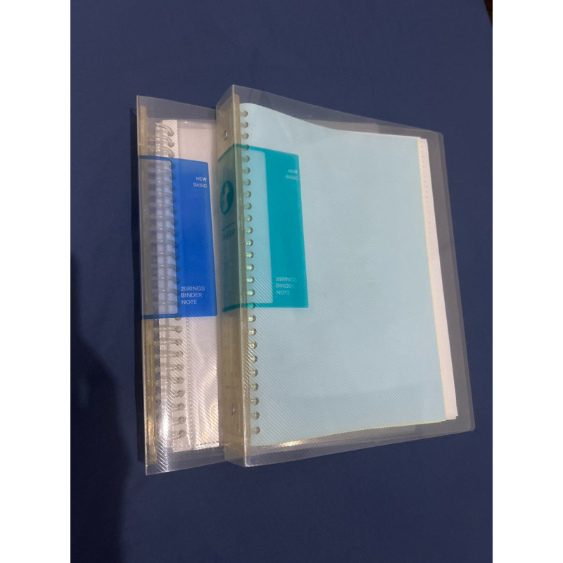 

Binder B5 2 pcs - Ring Plastik