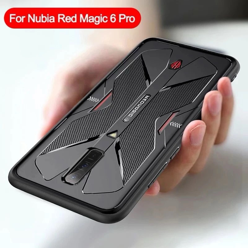 MD - Softcase ZTE Nubia Red Magic 6 / 6 Pro Shock-Proof Rugged Armor Gaming Case