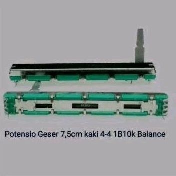 potensio geser 7,5 cm kaki 4-4 1B103K/10K