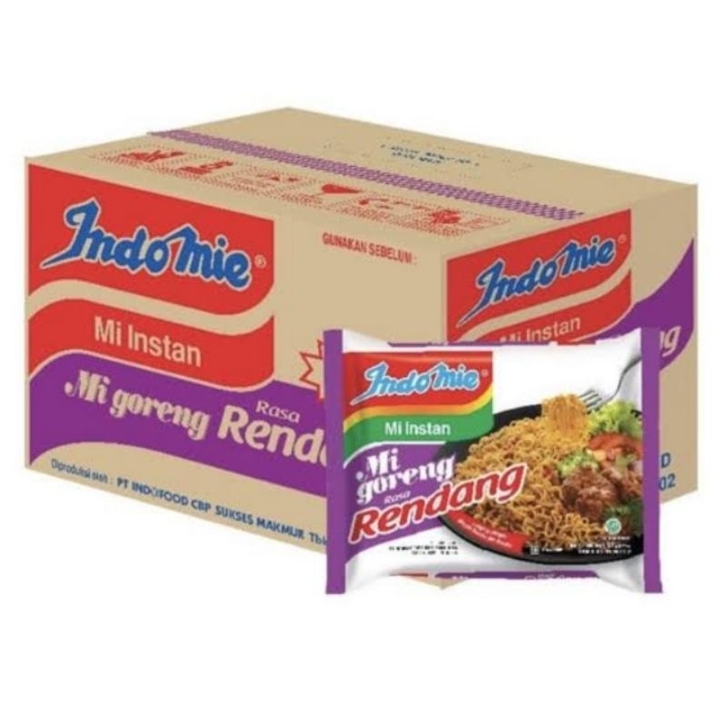 

indomie goreng rendang / mie instan / sembako tabalong