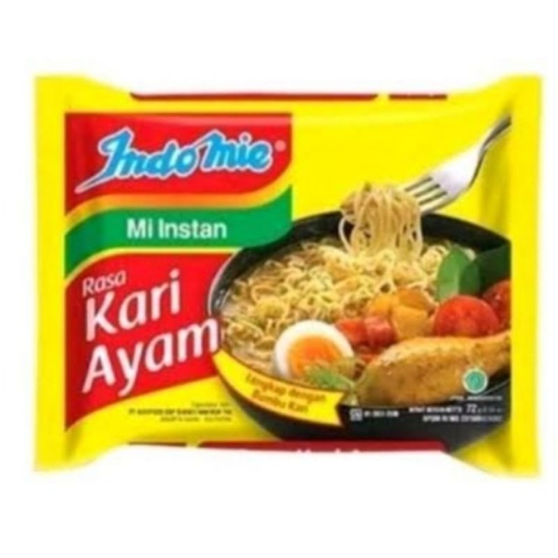 

indomie kari ayam / mie instan / mie kuah / sembako tabalong