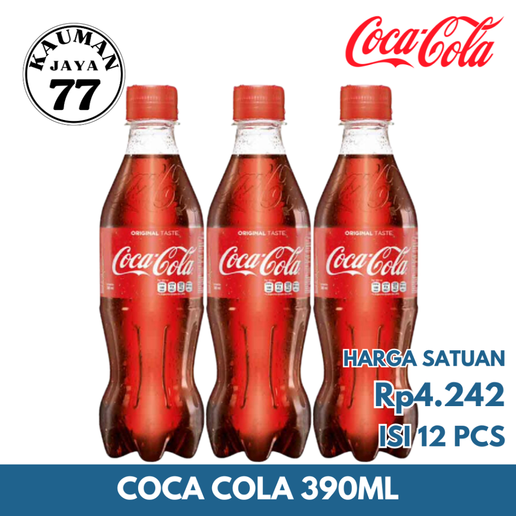 

COCA COLA 390ML ISI 12 PCS TERMURAH