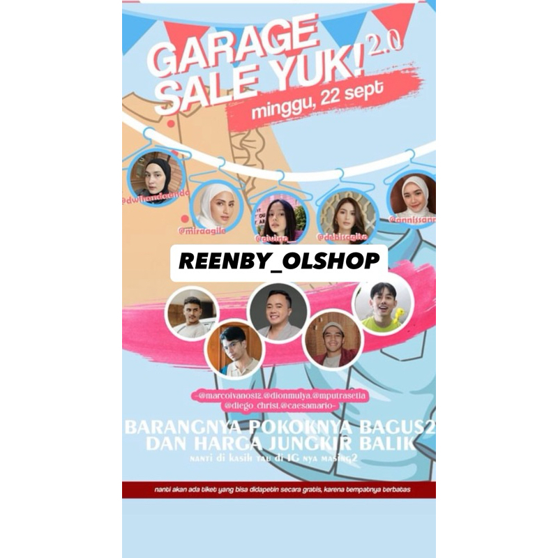 Garage Sale Bedebah Dwihanda 2.0 PRELOVED