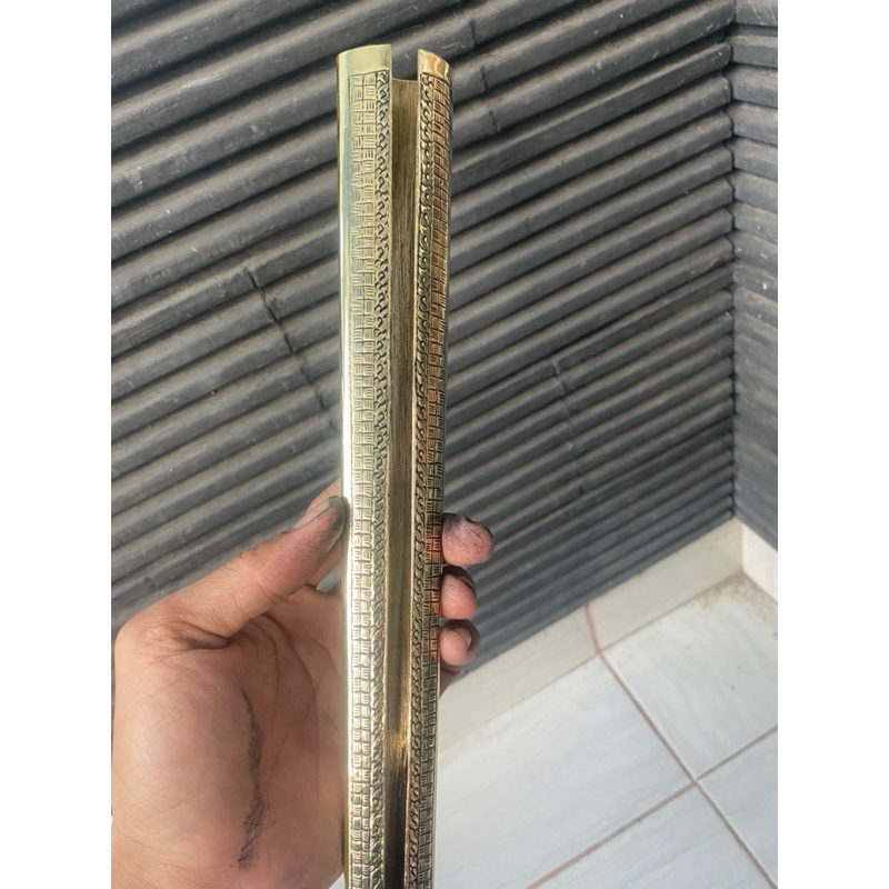 pendok solo blewah tatahan motif ngepang