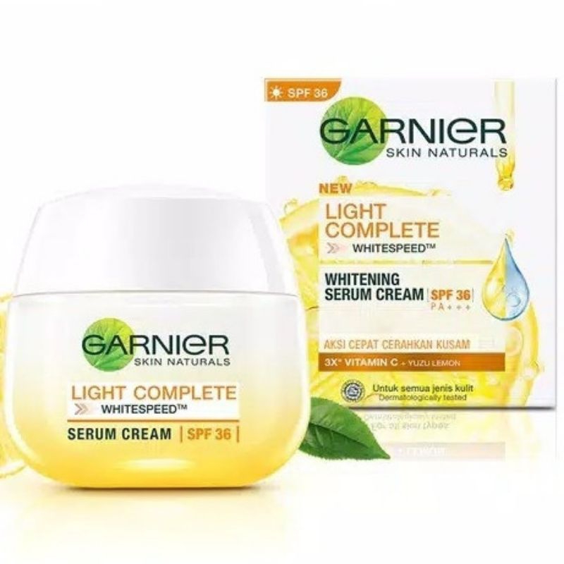Garnier Whitening Serum Cream spf 36 PA+++