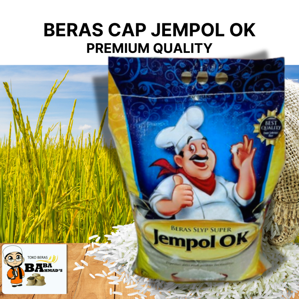 

BERAS JEMPOL OK PREMIUM - 5KG/10KG/15KG/20KG/25KG