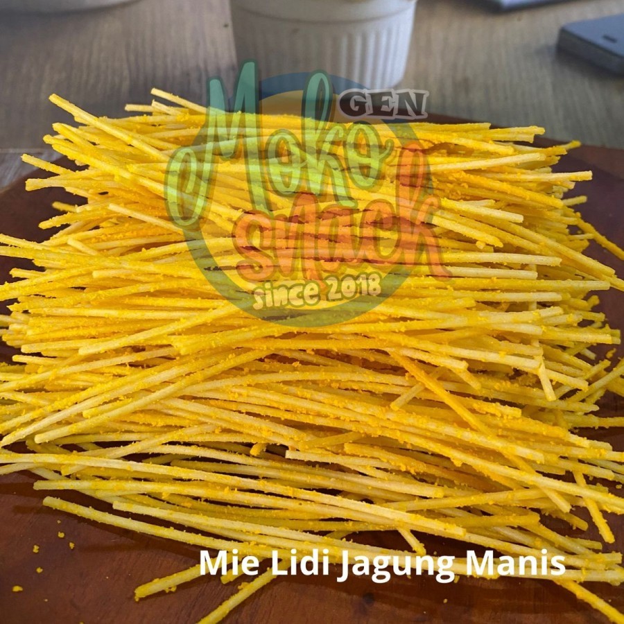 

Snack Kiloan Mie Lidi Jagung Manis 250gr