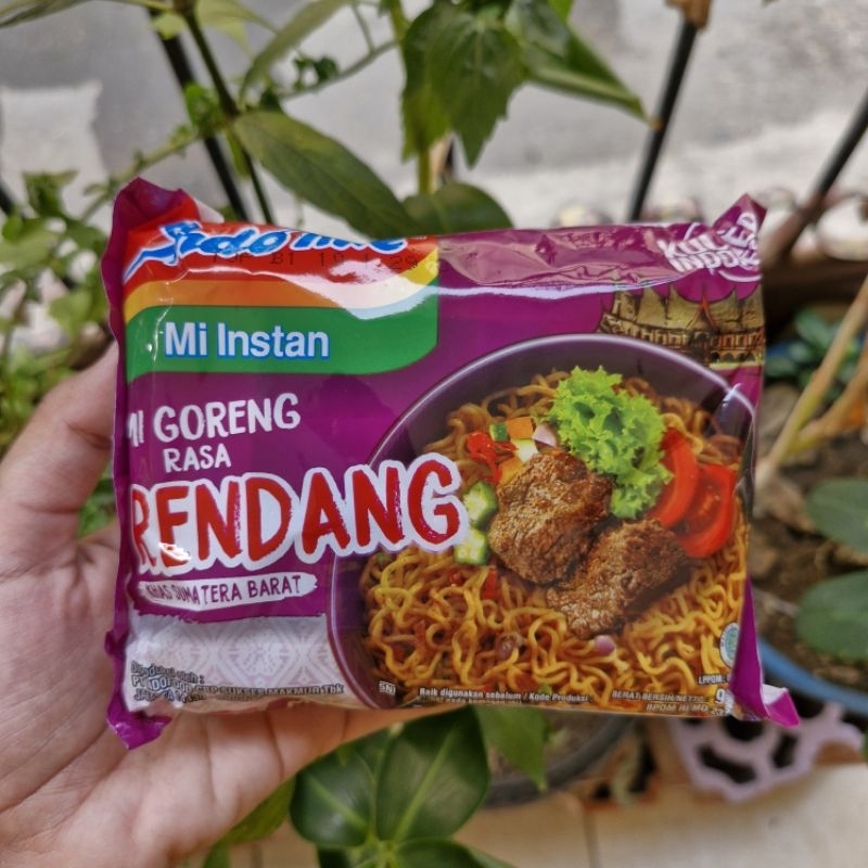 

Mie Instan - Mie goreng - Indomie rendang 91g/pcs