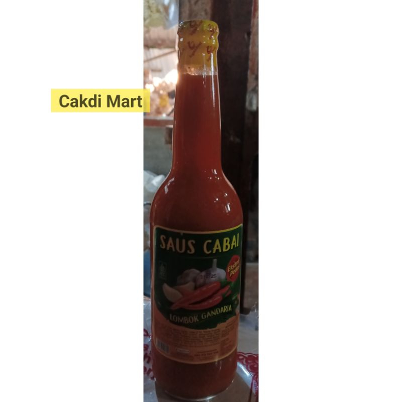 

Saos Gandaria Botol Kaca 600ml