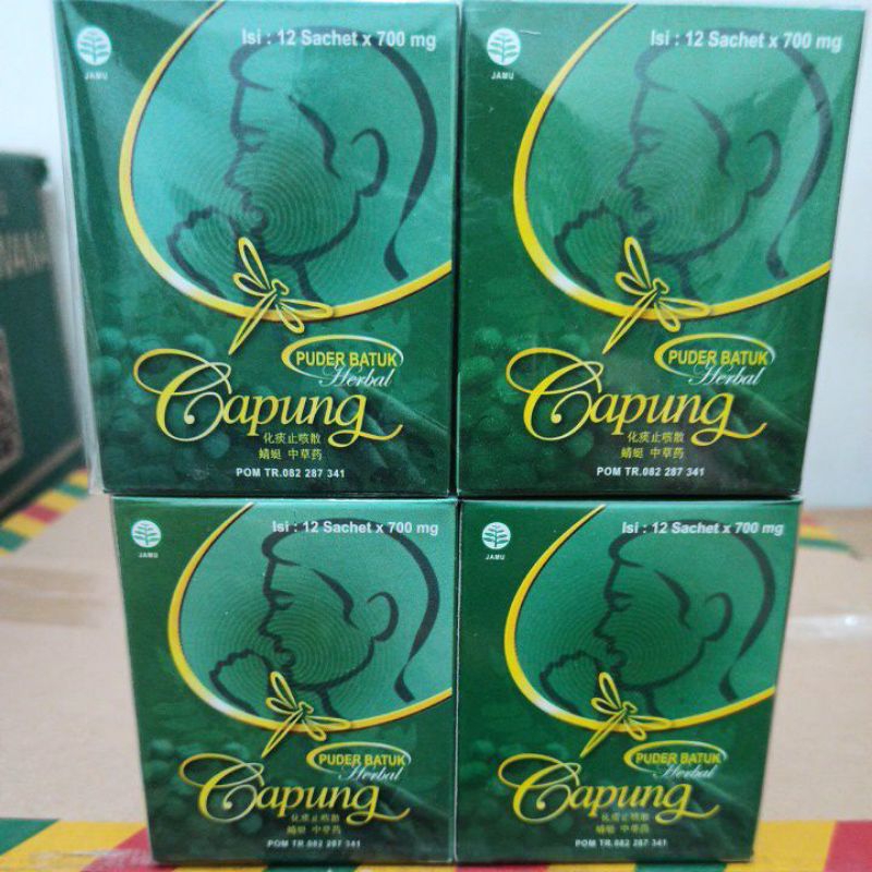 

Puder Batuk Herbal Cap Capung Isi 1 Atau 12 Sachet