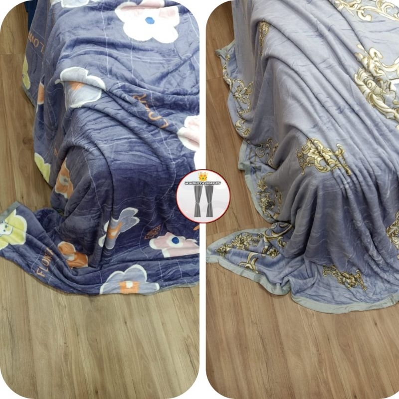 Selimut salju SRH super lembut/ukuran 200x230/selimut jumbo