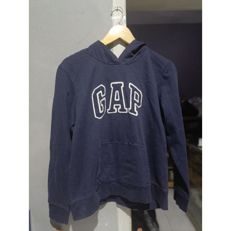 Hoodie GAP Biru Navy Size M