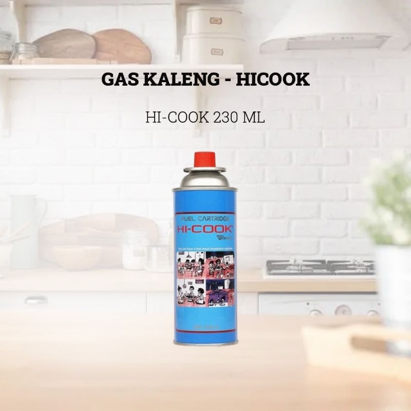 Gas LPG kemasan kaleng Hicook