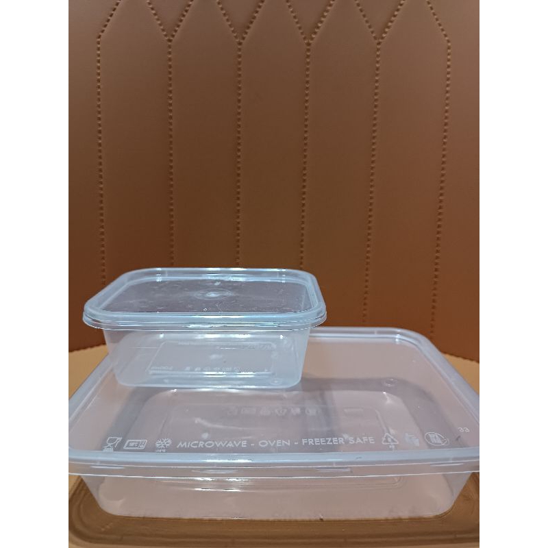 Thinwall persegi panjang 500ml/ box thinwall