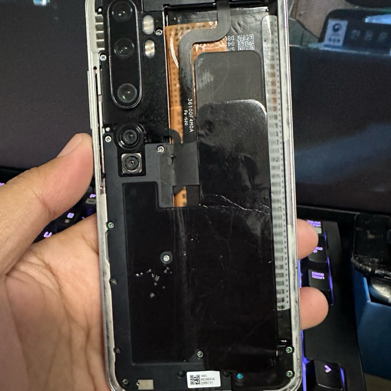 Mi note 10 Xiaomi Mi Note10 Cc9 Pro Handphone 6/128gb Sinyal aman Exs TAM