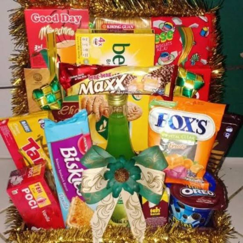 

parcel makanan dan minuman mewah untuk hadiah ulang tahun