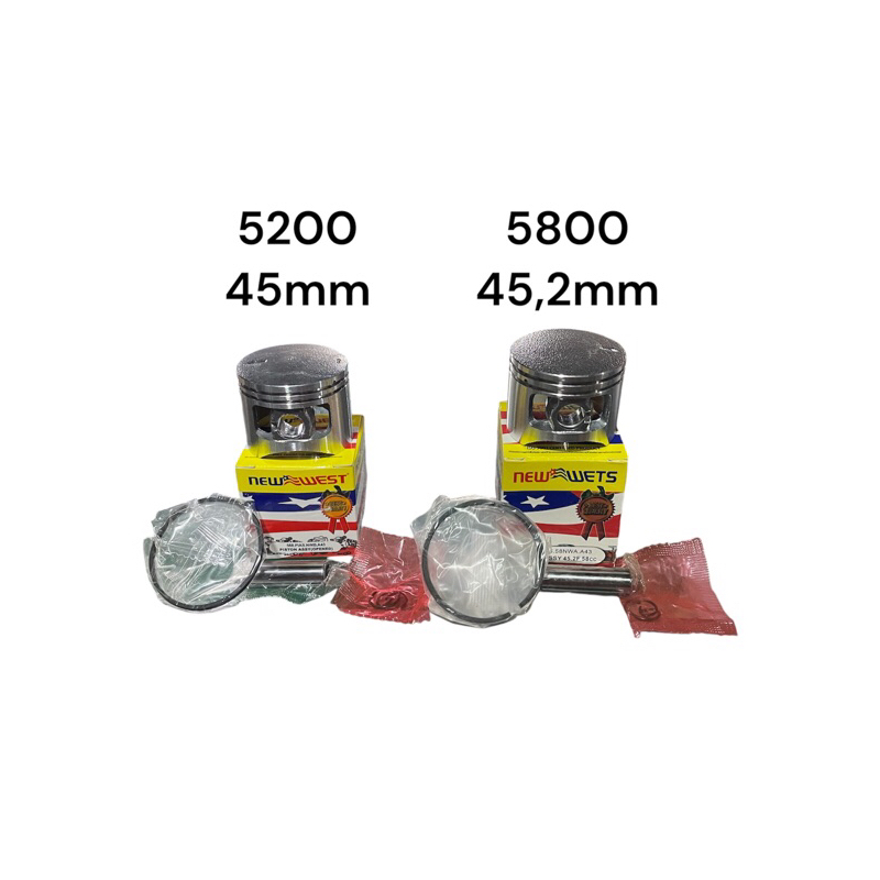 piston chainsaw / senso mini new west 5200-5800