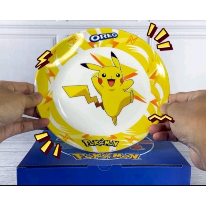 merchandise oreo pokemon gelas oreo pokemon gelas minum anak karakter pokemon piring makan anak kara