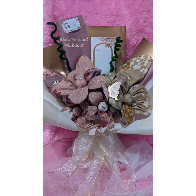 buket Hijab isi 2 kado ulang tahun