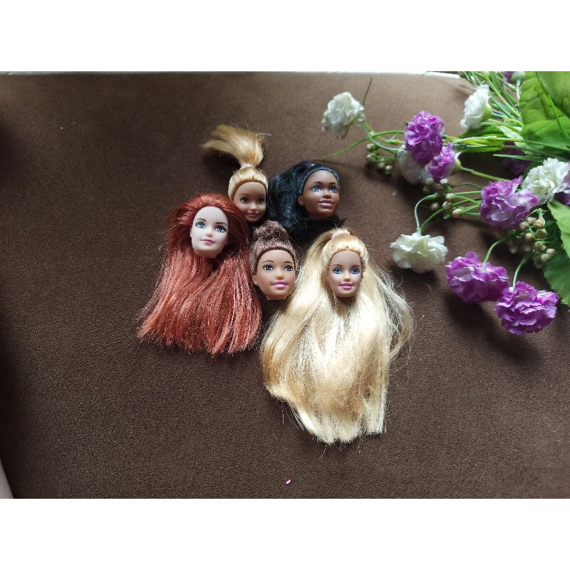Kepala Barbie ORI Mattel